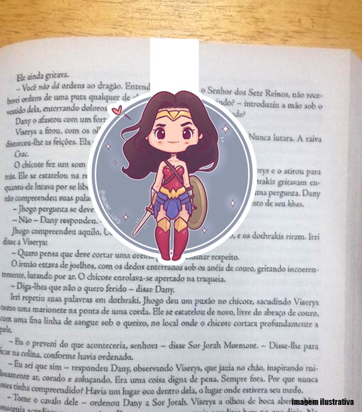 Marcador Magnetico Mulher Maravilha