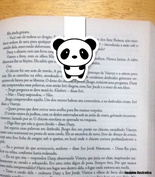 Marcador Magnetico Panda