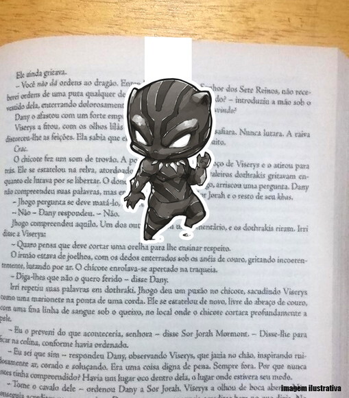 Marcador Magnetico Pantera Negra