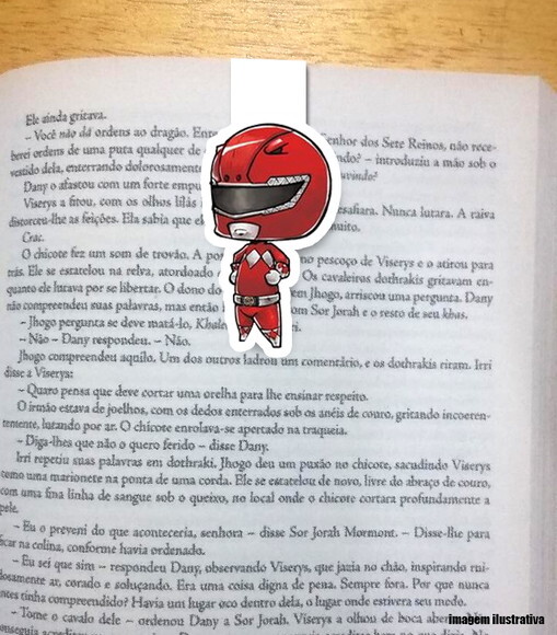 Marcador Magnetico Ranger Vermelho