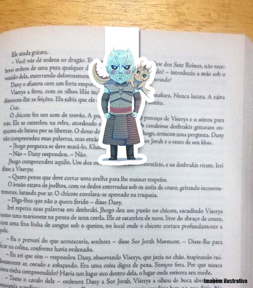 Marcador Magnetico Rei da Noite