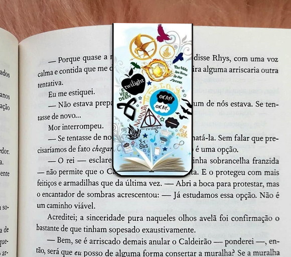Marcador Magnetico Sagas Literarias