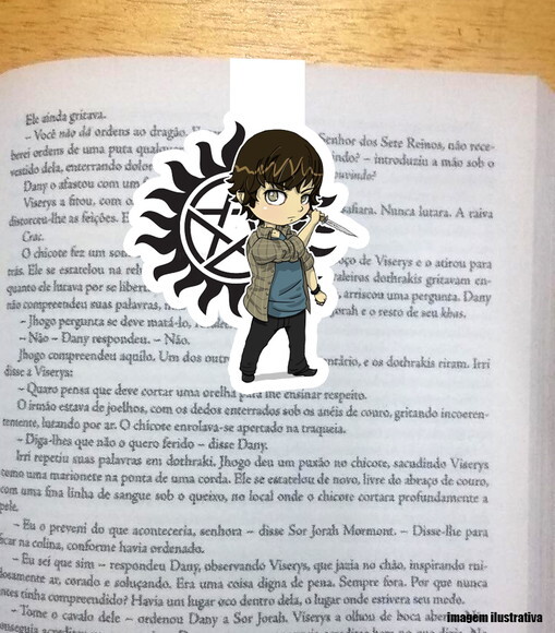 Marcador Magnetico Sam Winchester