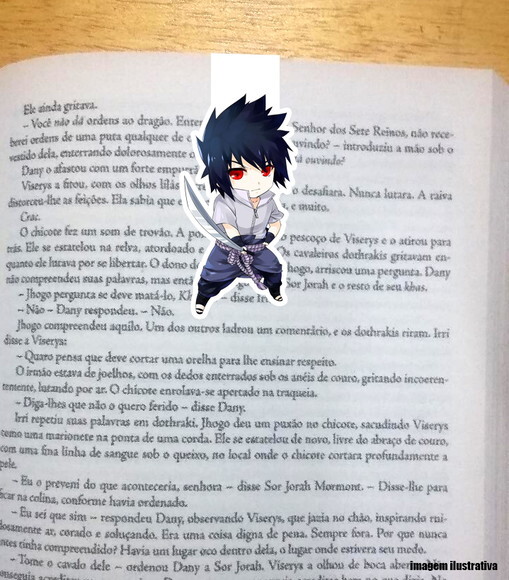 Marcador Magnetico Sasuke