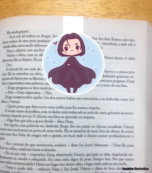 Marcador Magnetico Severo Snape
