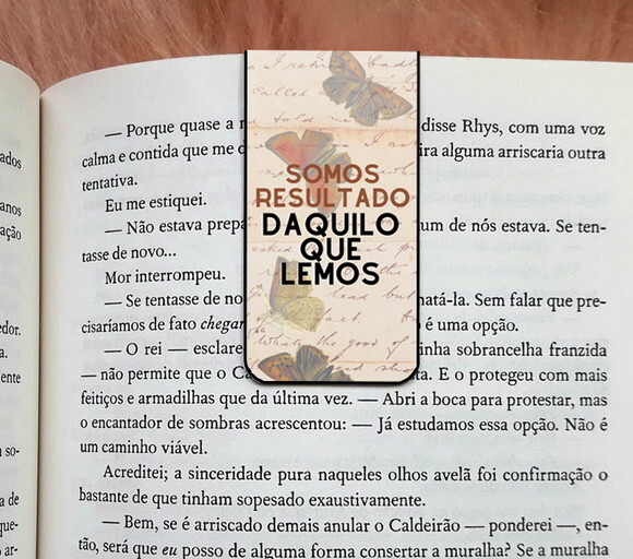 Marcador Magnetico Somos Resultado Daquilo Que Lemos