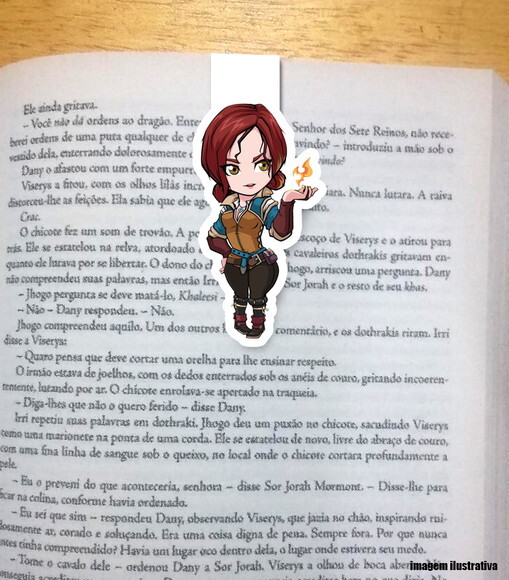 Marcador Magnetico Triss Merigold