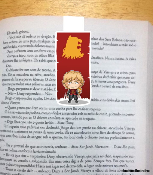Marcador Magnetico Tyrion Lannister