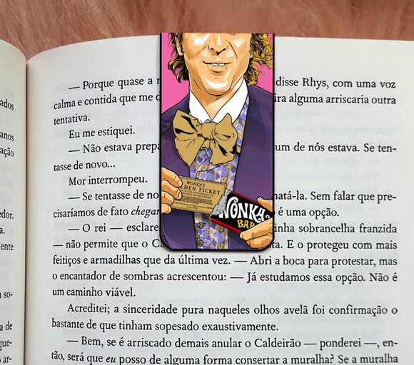 Marcador Magnetico Willy Wonka