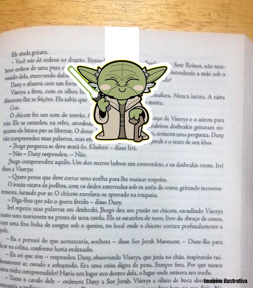 Marcador Magnetico Yoda