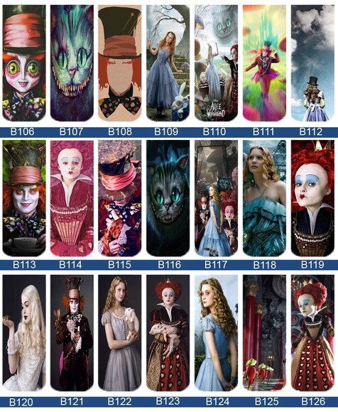 Marcadores Alice no Pais das Maravilhas