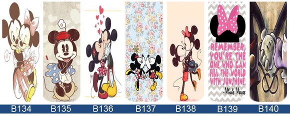 Marcadores Magnéticos Minie e Mickey