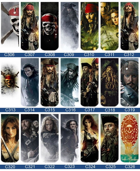 Marcadores Magnéticos Piratas do Caribe