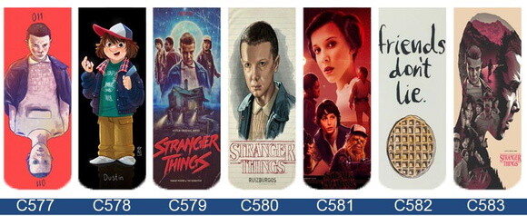 Marcadores Magnéticos Stranger Things