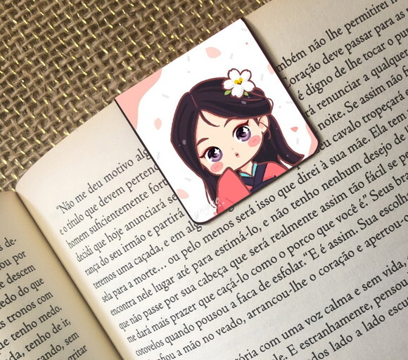 Mini Marcador Magnético Mulan