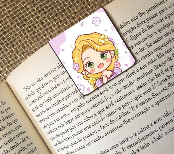 Mini Marcador Magnético Rapunzel