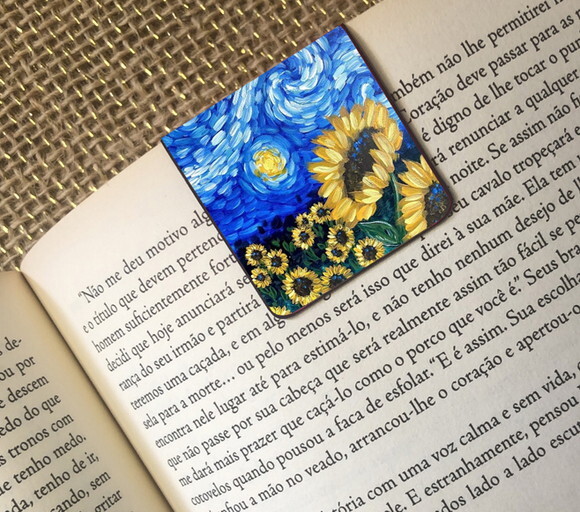Mini Marcador Magnético Van Gogh (m9)