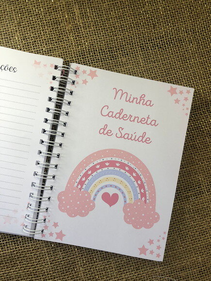 Caderneta de Saúde / Vacinação Personalizada - Arco-iris