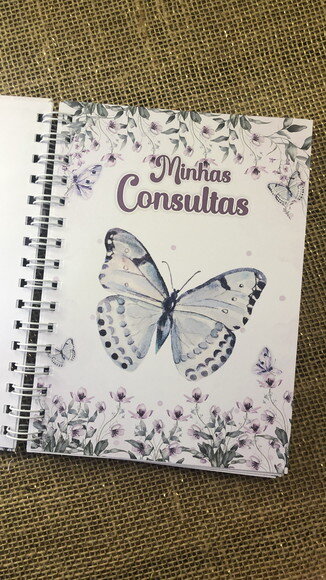 Caderneta de Saúde / Vacinação Personalizada - Borboletas