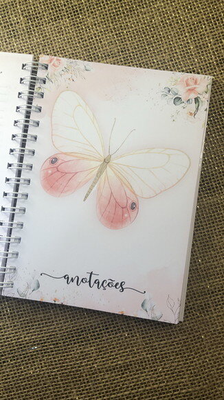 Caderneta de Saúde / Vacinação Personalizada - Borboletas