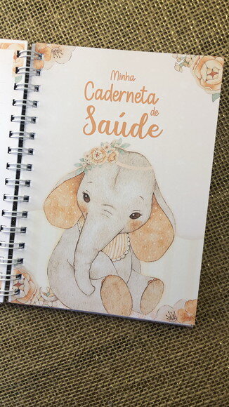 Caderneta de Saúde / Vacinação Personalizada - Elefante