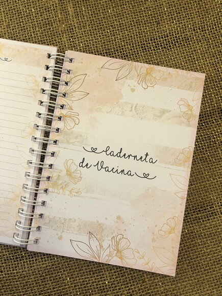 Caderneta de Saúde / Vacinação Personalizada - Floral