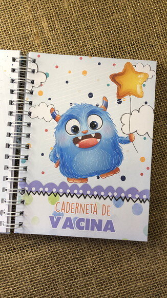 Caderneta de Saúde / Vacinação Personalizada - Monstrinho