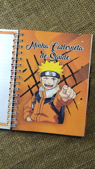Caderneta de Saúde / Vacinação Personalizada - Naruto