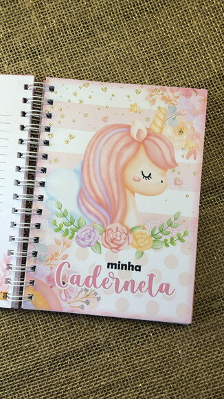 Caderneta de Saúde / Vacinação Personalizada - Unicornio