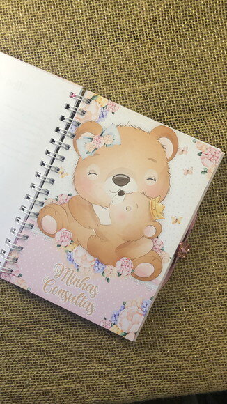 Caderneta de Saúde / Vacinação Personalizada - Ursinha
