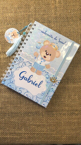 Caderneta de Saúde / Vacinação Personalizada - Ursinho