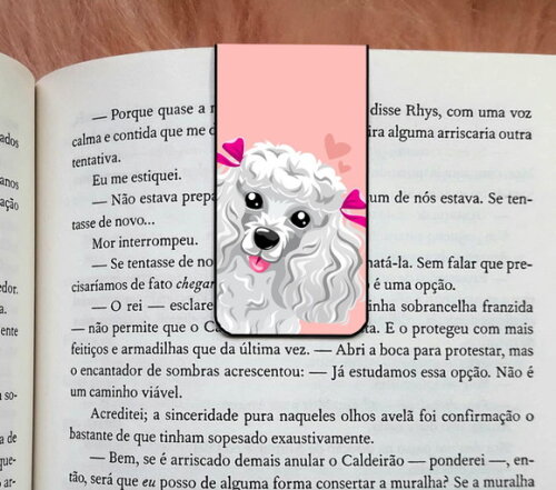 Marca Pagina Magnetico Cachorro Fofo