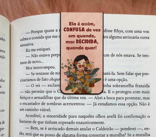 Marca Pagina Magnetico Ela É Assim
