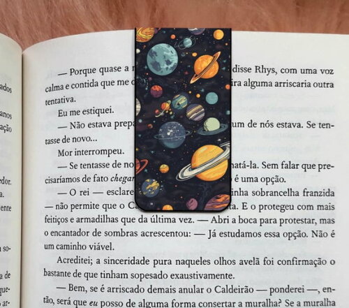 Marca Pagina Magnetico Espaço