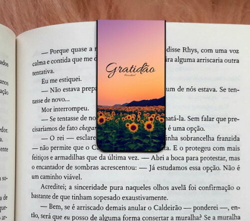 Marca Pagina Magnetico Gratidão