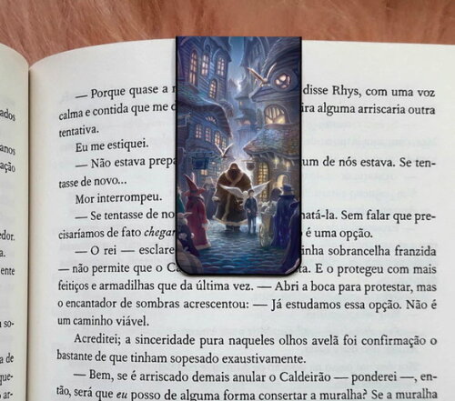 Marca Pagina Magnetico Harry Potter Beco Diagonal