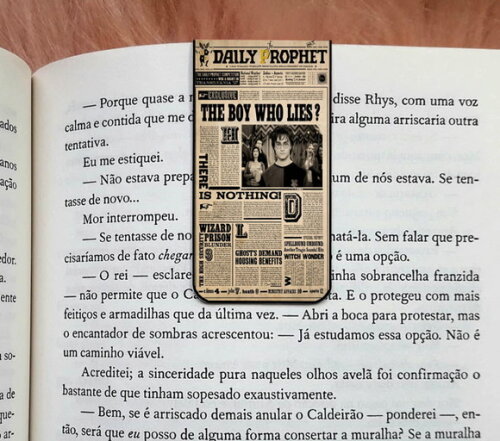 Marca Pagina Magnetico Harry Potter Daily Prophet