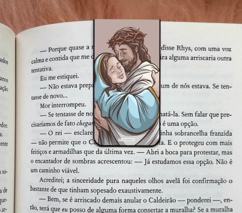 Marca Pagina Magnetico Jesus e Maria