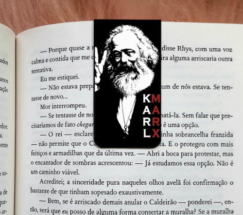 Marca Pagina Magnetico Karl Marx