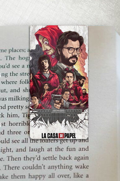Marca Pagina Magnetico La Casa De Papel