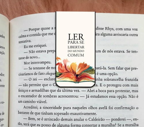 Marca Pagina Magnetico Ler para se Libertar