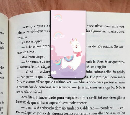 Marca Pagina Magnetico Lhama