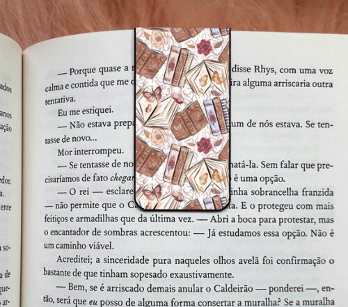 Marca Pagina Magnetico Livros