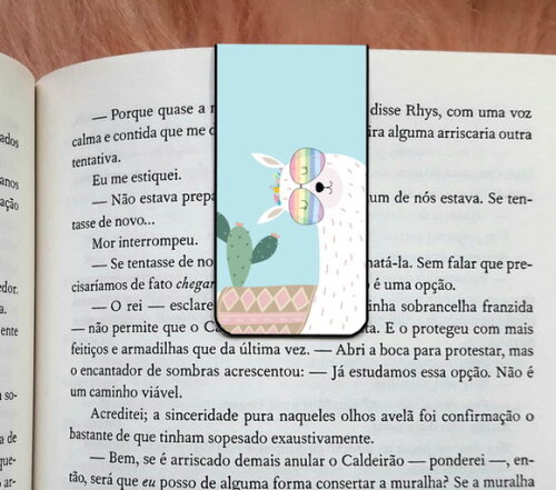 Marca Pagina Magnetico Lhama