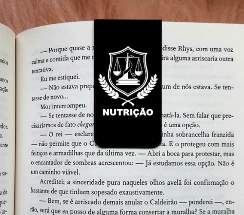 Marca Pagina Magnetico Nutrição