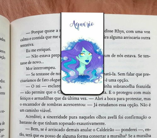 Marca Pagina Magnetico Signos Aquario