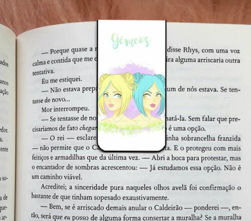 Marca Pagina Magnetico Signos Gemeos