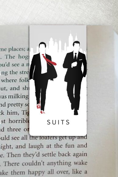 Marca Pagina Magnetico Suits