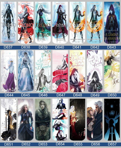 Marca Pagina Magnetico Trono de Vidro
