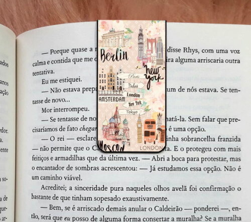 Marca Pagina Magnetico Viagens